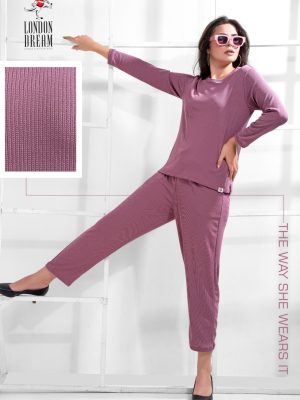 SWEATER KNIT CORD SET (FULL SLEEVES)